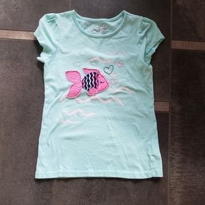 Jumping Beans 6X Fish Shirt